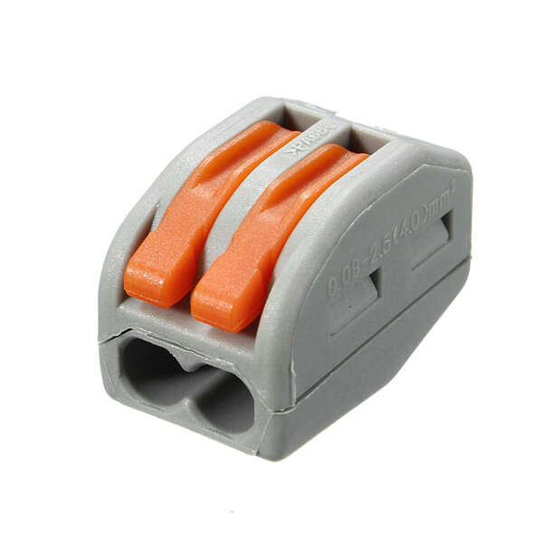 5PIN - Excellway ET25 2/3/5 Pins Spring Terminal Block 5Pcs Electric Cable Wire Connector