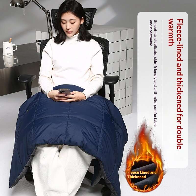 Grey - TENGOO Heated Throw Blanket 6 Heating Zones Trible Gears Temperature Level Control Washable S