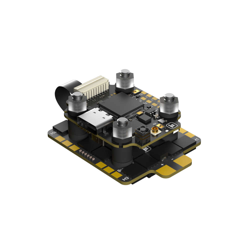 FC+ESC - 20*20mm iFlight Borg 5S Flight Controller 5V 12V BEC with 60A 60RS 4-8S ESC Stack Built-in
