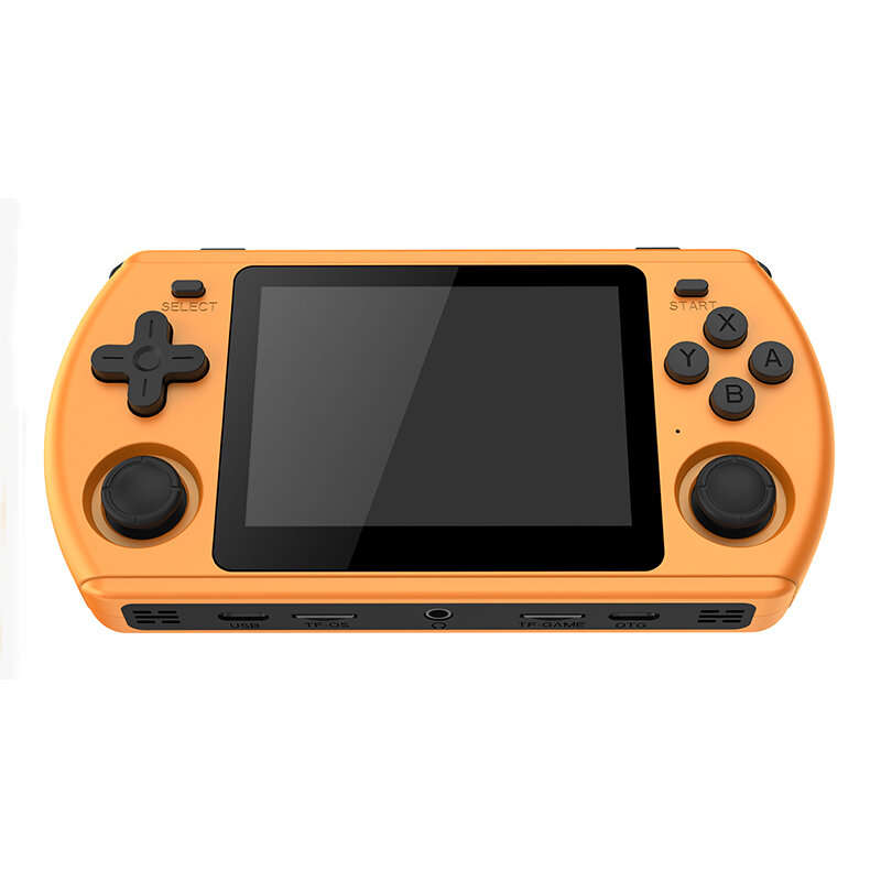 White - [64G] P36S Retro 64G Handheld Game Console 3.5-inch IPS Screen Quad Core Open Source Linux 3