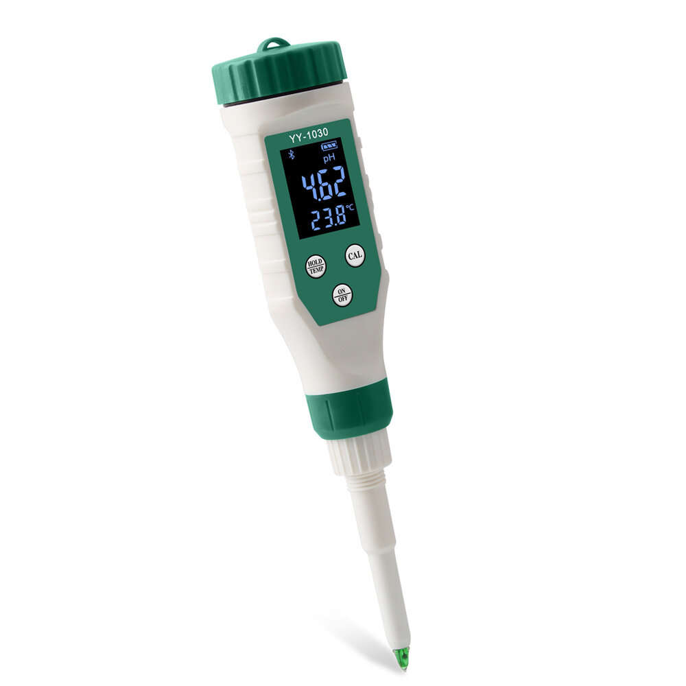 ZN-YY1030 High Precision Bluetooth PH Meter Surface pH Measurement Auto Temperature Compensation Val