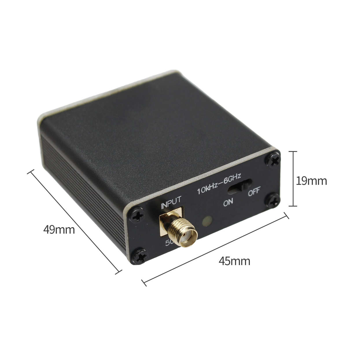 Signal Amplifier 100k-6GHz Full Band Low Noise 9037BAT-LNA RF Amplifier High Linearity Ultra-Low Noi