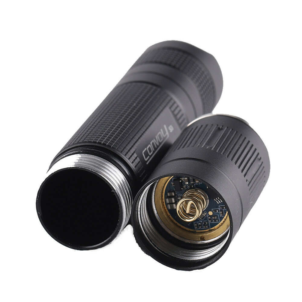 3000K - Convoy S3 XHP50.3 HI 12-group Modes EDC LED Flashlight 18650 Battery For Camping,Bicycle Wor
