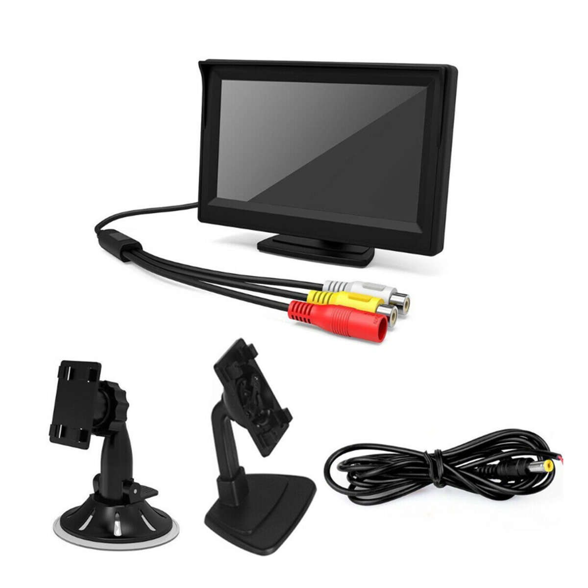 5 Inch Wireless Car Reversing Backup Camera Vehicle Rear View Monitor Parking Kit