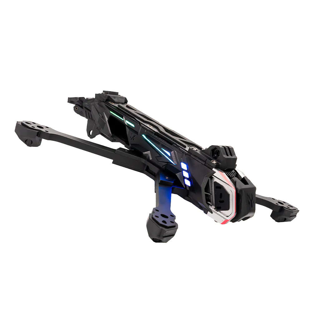 DC - HGLRC Nblade MAX 5 Inch Ture X / DC Frame Kit Compatible with DJI O4 PRO / DJI O3 Air Unit / An