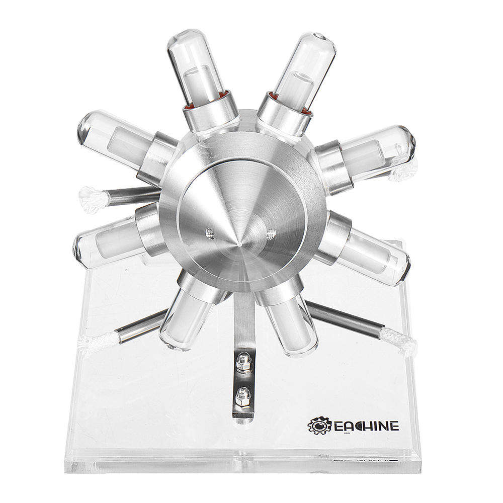 Eachine ET3 STEM Hot Air Four Cylinder Stirling Engine External Combustion Engine Model Is Suitable