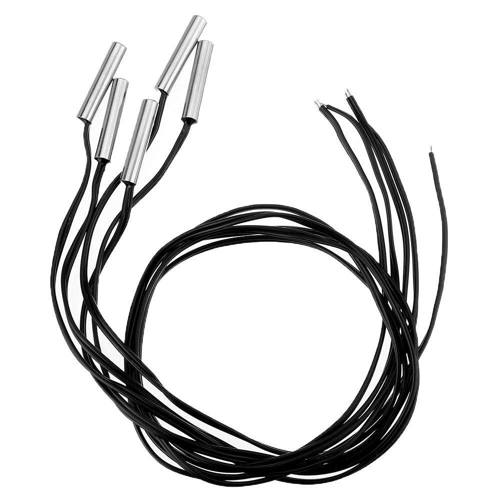 15pcs 10KOhm 1% 3435 0.5M NTC Thermistor Accuracy Temperature Sensor Cable Cylinder Probe High Sensi