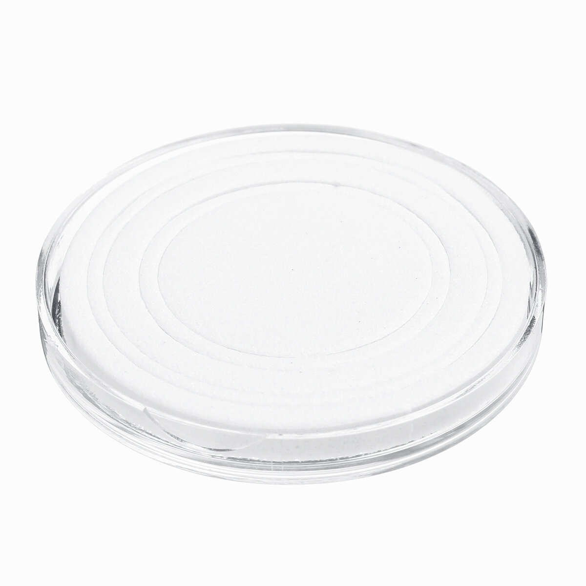 100PCS Rugged Wooden Commemorative Coin Display Case Capsule Holder Storage Collection Box