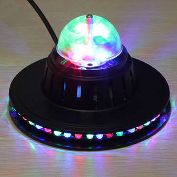 8W Rotating LED Club Disco Party Crystal Magic Ball Stage Effect Light