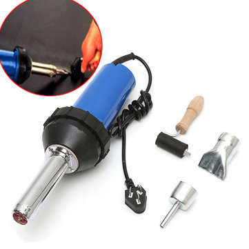 220V 1000W 2800Pa Plastic Welder Integrated Hot Air G-un Welding Plastic Rod Repair Tool