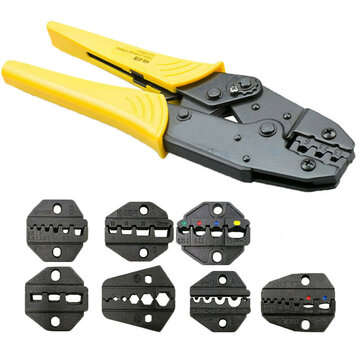 Wire Crimpling Pliers Tool Set Professional Wire Crimpers Engineering Ratchet Terminal