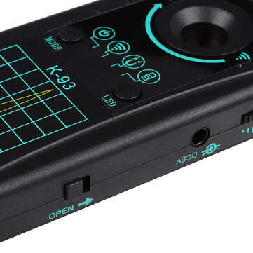 K93 Mini Portable Camera Detector IR Scanner GPS Detector Anti-peeping Anti-tracking