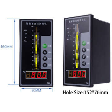 4-20MA Level Sensor Liquid Sensor Water Level Display Instrument / Beam Digital Display Control Inst