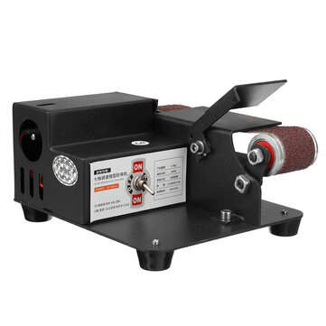 7 Speeds Multifunctional Mini Belt Sander Cutter Electric DIY Polishing Grinding Machine Tool