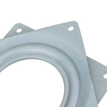 360 Degree Rotating Round Turntable Display Stand Square Turntable Galvanized Hollow Turntable