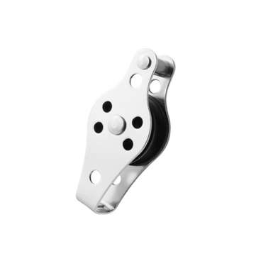 BSET MATEL Stainless Steel 316 Pulley Blocks Rope Runner Kayak Boat Accessories Canoe Anchor Trolley