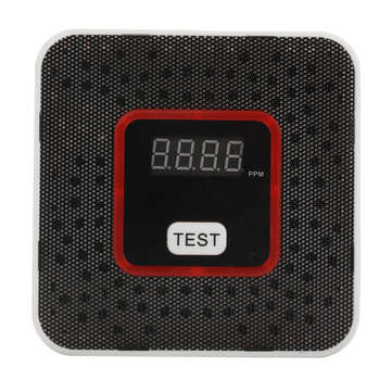 90V-240V Intelligent Microprocessor Control Gas Detector 5 PPM Alarm Detect Sensor