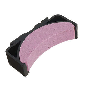 Drillpro Chainsaw Teeth Sharpener with Extra Stone Chainsaw Sharpener Bar-Mount Chainsaw Chain Sharp