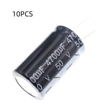 10PCS 50V 4700F High Frequency Aluminum Electrolytic Capacitors Volume18x35 for Switching Power S