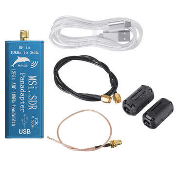 10kHz ~2GHz Broadband Software Radio MSI.SDR Receiver FM HF AM UHF VHF HAM Radio (TYPE: SET2)
