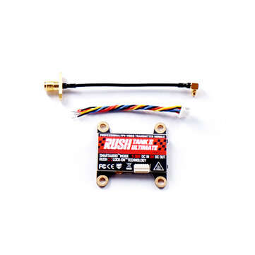 RUSH TANK II V2 Ultimate 5.8G 48CH Raceband PIT/25/200/500/800mW Switchable 2-8S VTX FPV Transmitter