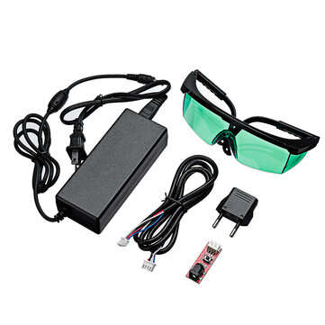 VIGOTEC 15W New Laser Module DIY Kit 450nm Professional Continuous Laser Cutting Engraving Module Bl