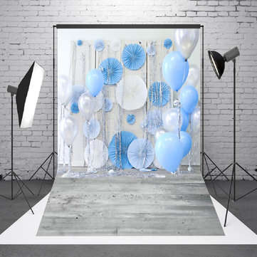 3x5ft Balloon Wall Baby Photography Vinyl Background Board Photo Studio Drops