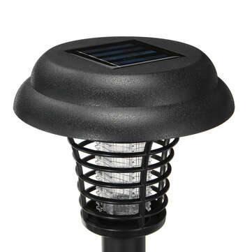 LED Solar Powered Mosquito Killer Light Outdoor Courtyard Rainproof Garden Home Lawn Lamp