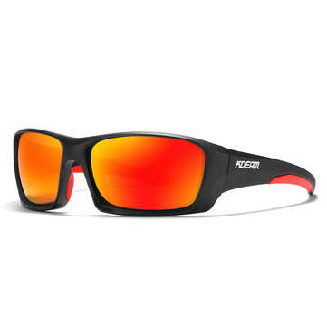 KDEAM New Polarized Sunglasses Soft Rubber Sports Goggles Hiking Fishing Sun Glasses fo... (TYPE: C)