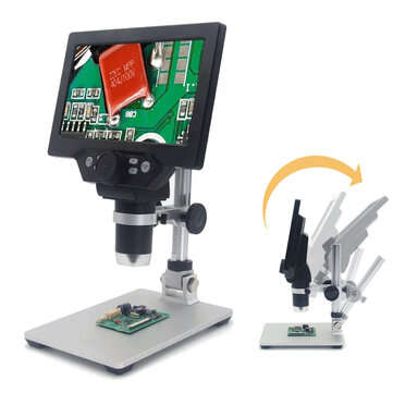 MUSTOOL G1200 Digital Microscope 12MP 7 Inch Large Color Screen (PLUG: EUPLUG)