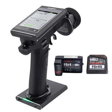 Flysky FS NB4 TR4 2.4G 4CH Noble Radio Transmitter w/ HVGA 3.5" TFT Color Screen for RC Car Boat Mod