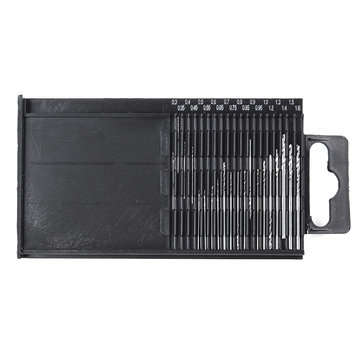 Mini Micro Hand Drill with 20Pc Mini 0.3-1.6mm Bit Keyless Chuck Set Pin Vise Rotary