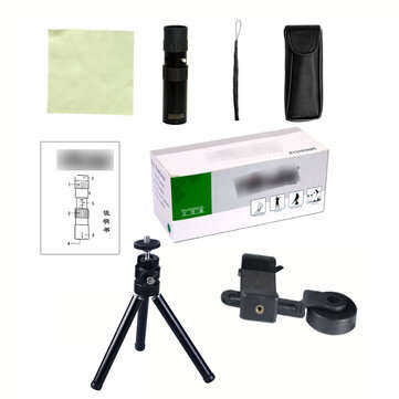 4K 10-300X40mm Super Telephoto Zoom Lens Monocular Telescope High Power HD Metal Telesc... (TYPE: B)