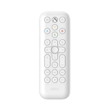 8Bitdo Media Remote Control for Xbox One Series X S Game Console Universal Remote ... (COLOR: WHITE)