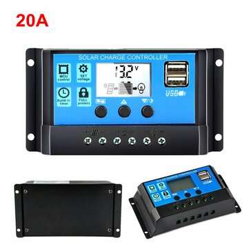 10A 20A 30A 40A 50A 60A 12V 24V Solar Controller for Street Lamp Intelligent Lighting... (STYLE: #2)