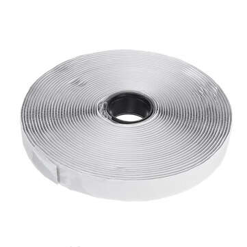4M Portable Air Conditioners Window Sliding Door Seal Cloth Locking Adhesive (COLOR: SILVER)