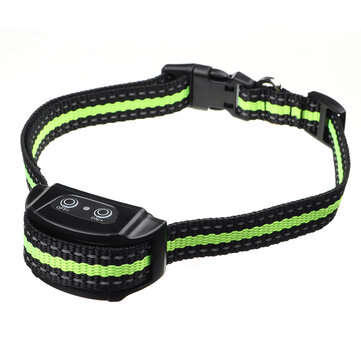 Electric Shock Dog Collar Bark Stopping Necklace Waterproof  Automatic Dog Collar for Dog Trainer Ne