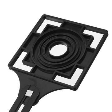 Aluminum Alloy 25/40/45/55/75mm Multi Angle Tool Six Folding Universal Ruler Tile Hole Measure Tool