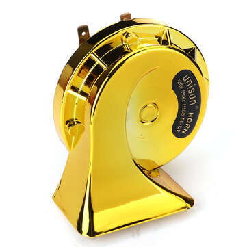 2pcs 400DB 12V Dual Tone Snail Air Horn Super Loud Trumpet 510hz + 410hz For Car Trucks Lorry Boat U