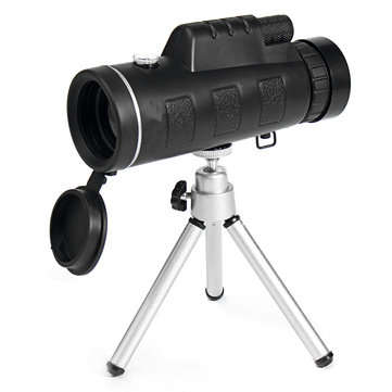 40X60 Zoom Optical Lens Monocular Telescope + Clip + Tripod For Mobile Phone