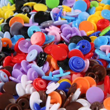 1500PCS+ Plier Tool Plastic Snaps for KAM Snap Kit T5 Fastener Button Press Stud