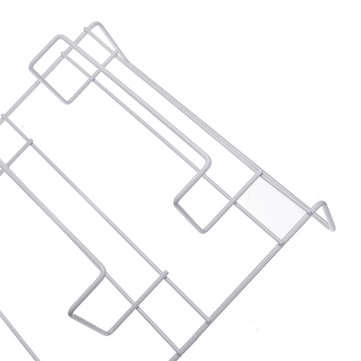 Over Door Freezer Storage Rack Kitchen Pantry Spice Organizers Shelf Space Saver Baskets