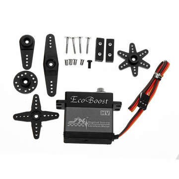 JX Ecoboost BLS6527HV 26KG Large Torque 180 Degree Metal Gear High Voltage Brushless Digital Servo