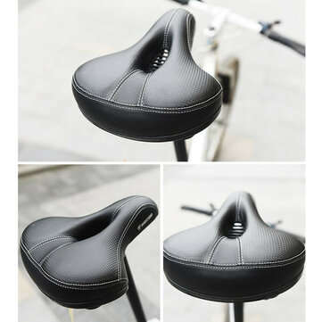 Bicycle Cycling Big Bum Saddle MTB Bike Seat Wide Soft Pad Comfort Road Bike Cushion Mountain Bike S