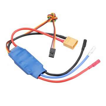 Volantex Easy Plug 40A 2-4S Brushless ESC With XT60 Plug 180 Dupont Cable For TrainStar Ascent 747-8
