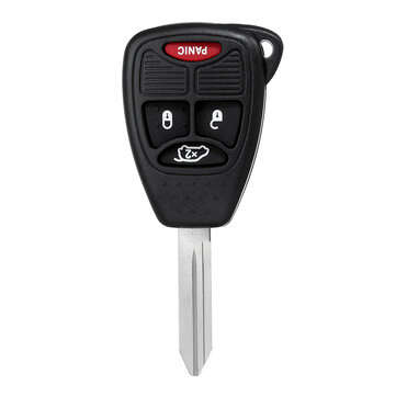 Replacement 4 Buttons Remote Key Fob Case Shell Blade For Jeep Liberty 2005-2007