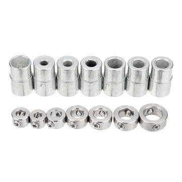 Drillpro 16pcs Drill Guide Hole Vertical Pocket Jig 5/6/7/8/9/10/12mm 90 Degree Drill Hole Punch Loc