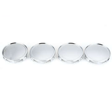 4pcs 75mm/ 69mm Sliver Car Auto Wheel Center Hub Cover Cap For Benz SLK A Class