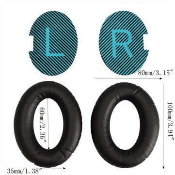 Replacement Headphone Ear Cushion Earpads Cover For Boses QC25