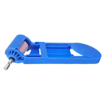 Drillpro Portable Drill Bit Sharpener 2-12.5mm Corundum Grinding Wheel Powered Tool For Drill Polish